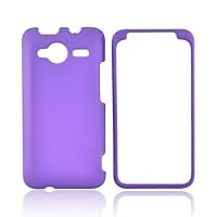 PURPLE For HTC EVO Shift 4G Rubberized Hard Case Cover