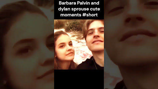 barbara palvin and dylan sprouse cute moments #shorts