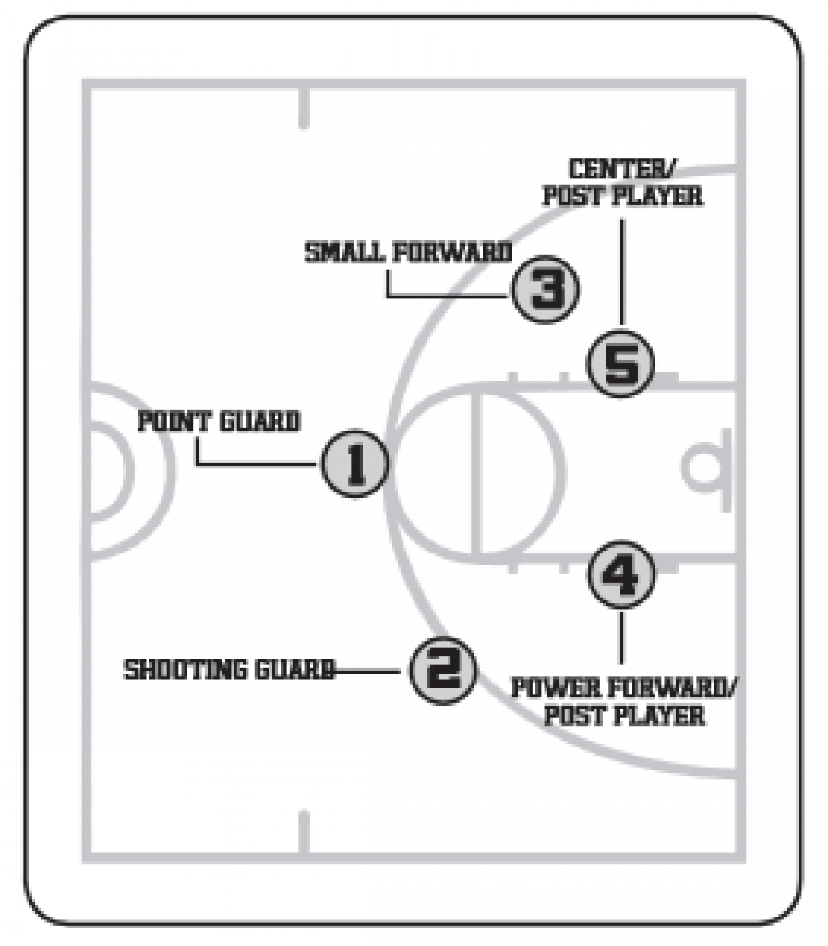 Basketball Positions - Amherst Youth Basketball