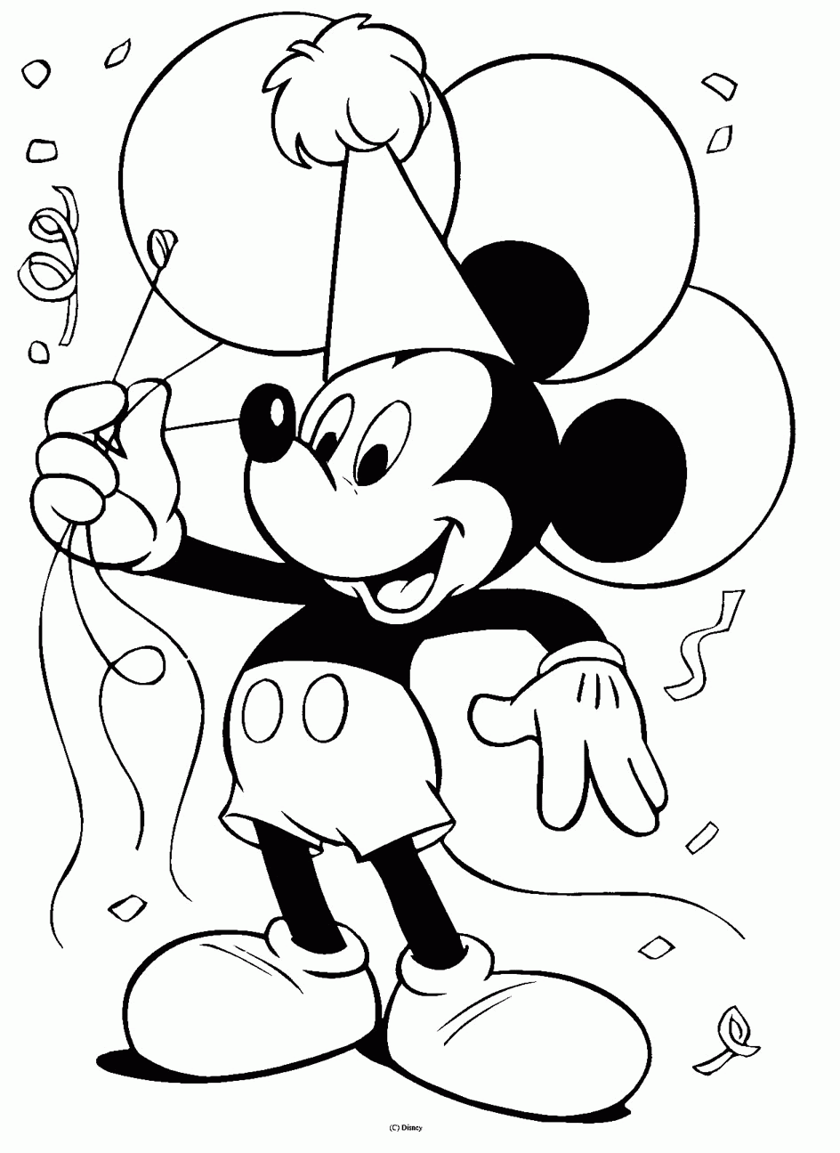 Download Disney coloring pages to download and print for free