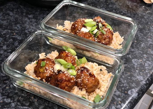 How to Prepare Speedy Honey Chilli Glazed Meatballs