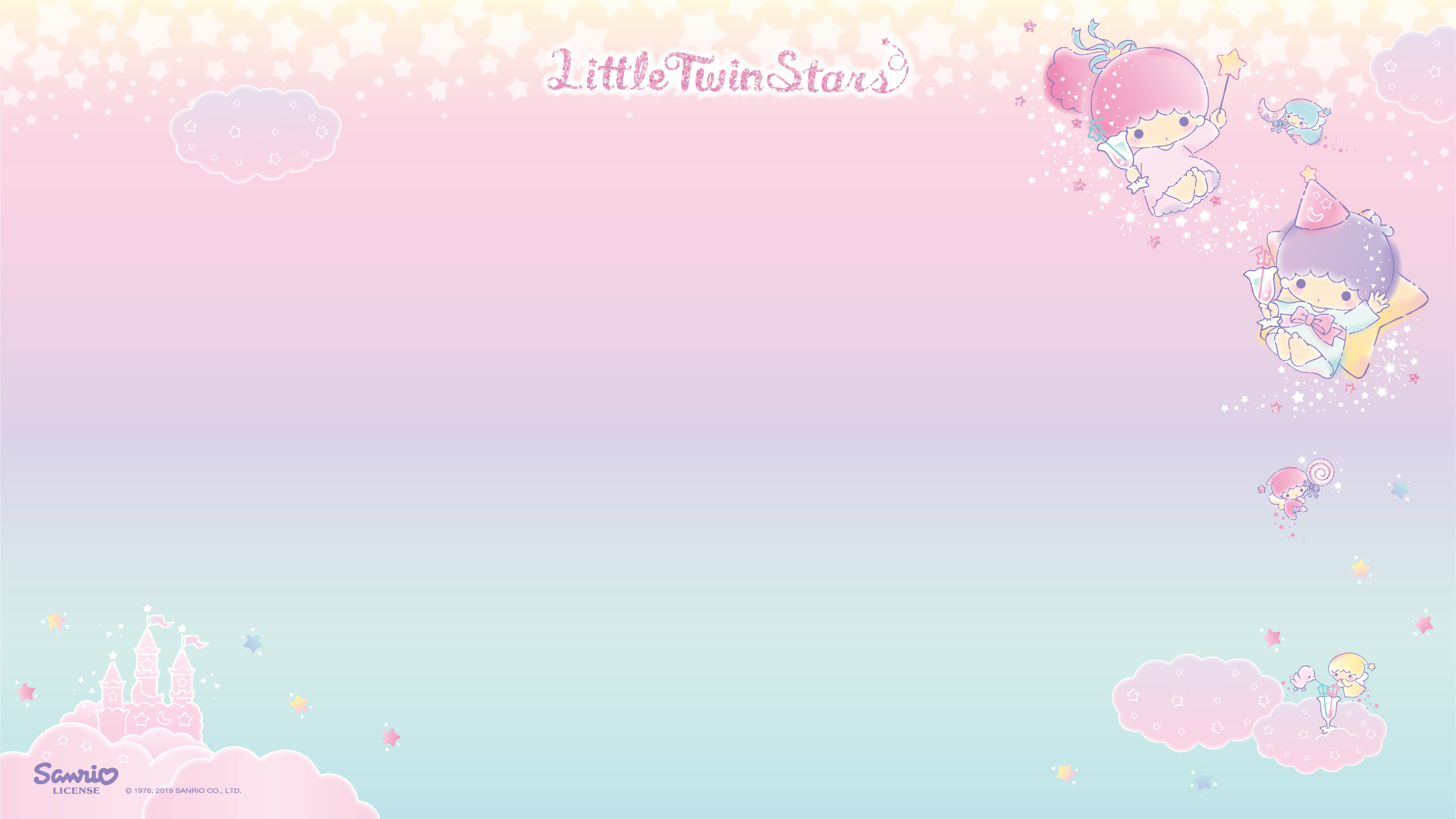 And In This Labyrinth Where Night Is Blind Little Twin Stars Wallpaper 19 七月桌布台灣官方七夕銀河版