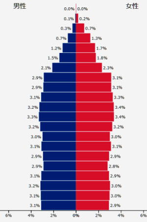 人口ピラミッドから見える世界各地 国家の現状と将来 ４ 砲弾型ピラミッド 青山貞一 独立系メディア E Wave Tokyo