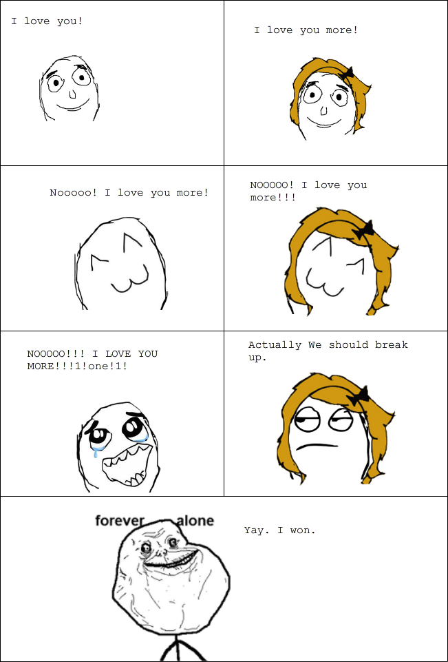 No I Love You More Memedroid