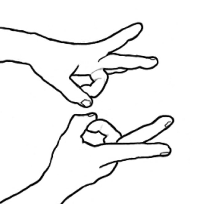 Healing mudra