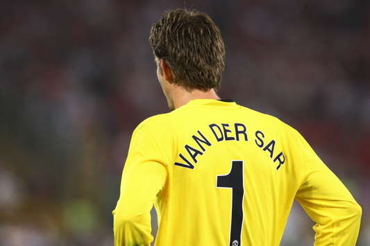 Edwin van der Sar, Manchester United (Foto PROSHOTS)
