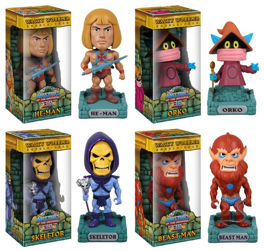Funko x He-Man - "Masters of the Universe" Wacky Wobblers... I HAVE THE POWER!!!!