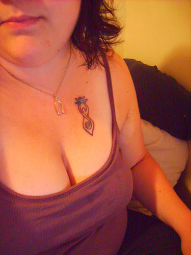  Spiral Goddess Tattoo 