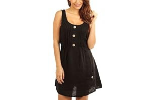 MAISON DU LIN Vestido Budapest (Negro)