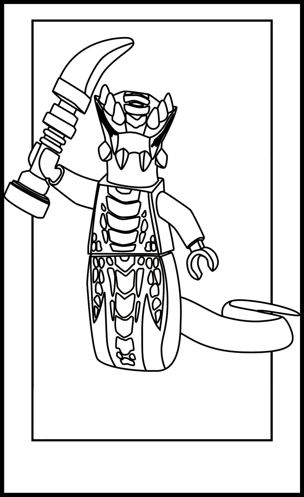 Ninjago-Snake-Coloringkids.org Coloring Kids - Coloring Kids