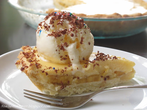 banana ice cream pie