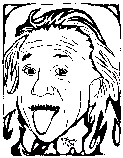 mazes Portait maze of albert einstein