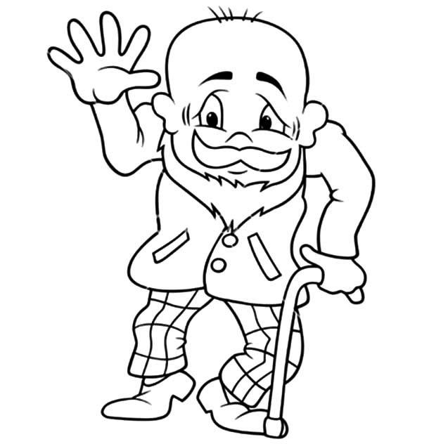 Download Grandpa Coloring Page at GetColorings.com | Free printable ...