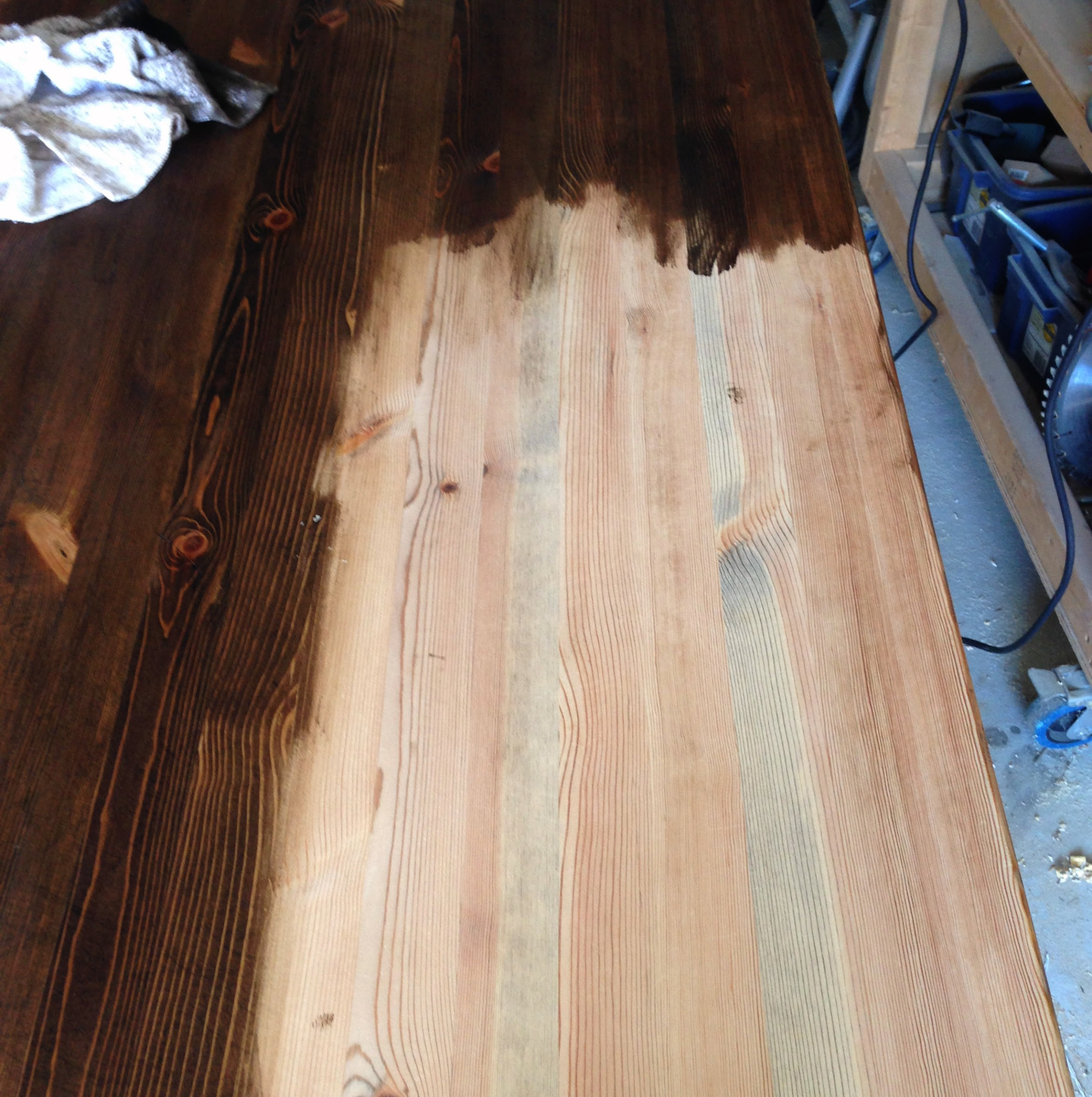 Jacobean brown stain