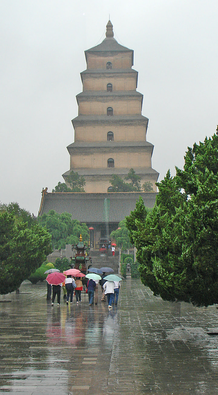 Big Goose Pagoda Xian China Travel Photos by Galen R Big Goose Pagoda Xian China Travel Photos by Galen R