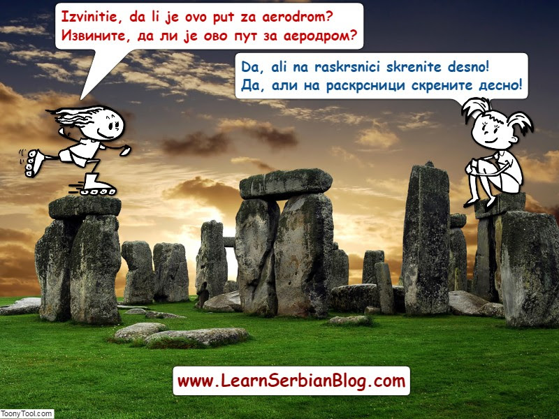 Giving directions in Serbian - Part 1