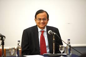 Union   Finance  Minister Shri P Chidambaram
