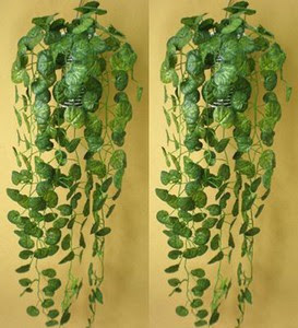 2 x Artificial Silk Grape Ivy Plants Trailing plant Indoor ...