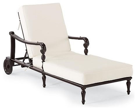 British Colonial Outdoor Chaise Lounge Chair Cushions - Frontgate ...