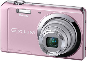 Casio's EXILIM EX-ZS5 digital camera. Photo provided by Casio America Inc. Click for a bigger picture!