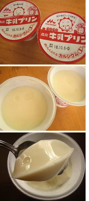 ぼくはホモちゃん 森永乳業の 牛乳プリン ココロにおやつ