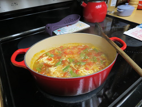add in the noodles