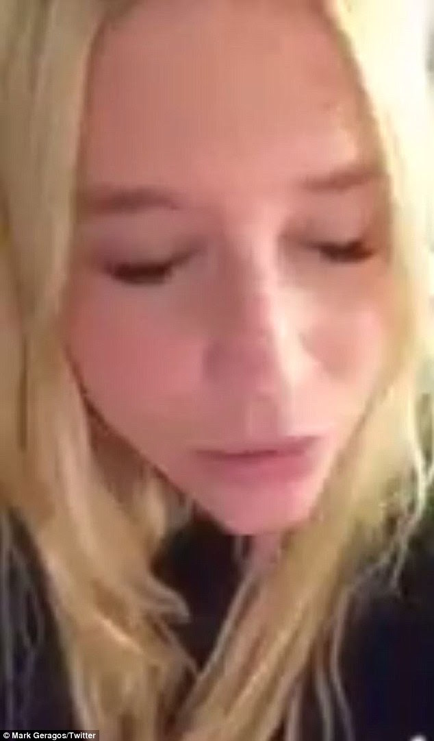 Emotional: The hitmaker showed off her beautiful voice in the emotional clip 