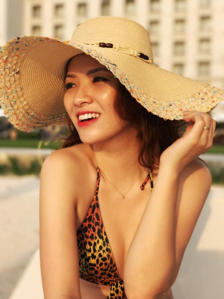 Mặc thế này, ai tin &#34;cô gái thời tiết&#34; Đan Lê đã 2 con - 9
