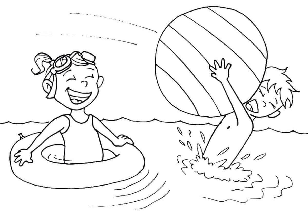 Download 25 Free Printable Beach Coloring Pages