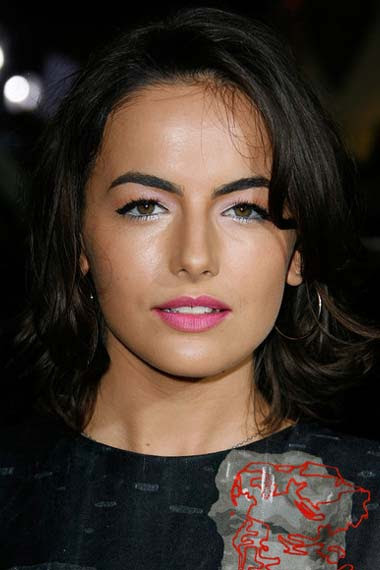 camilla belle makeup. Camilla Belle Fearne Cotton