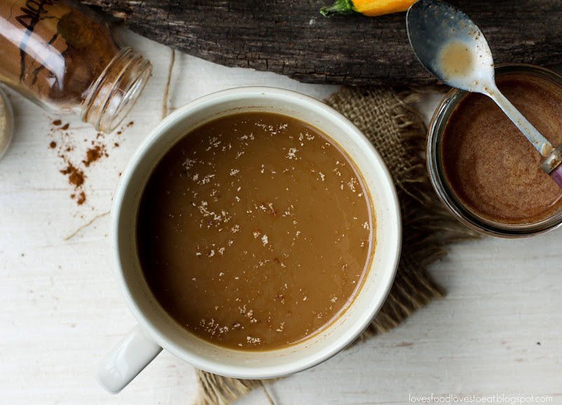 Pumpkin Spice Almond Milk + Coffee // Loves Food, Loves to Eat