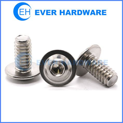 Create a focal point with stainless steel. Button washer head screw hexagon socket stainless steel A2