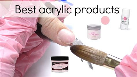 nail acrylic products review youtube