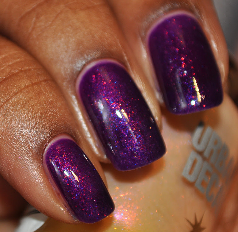 purple shimmer jelly sandwich duochrome