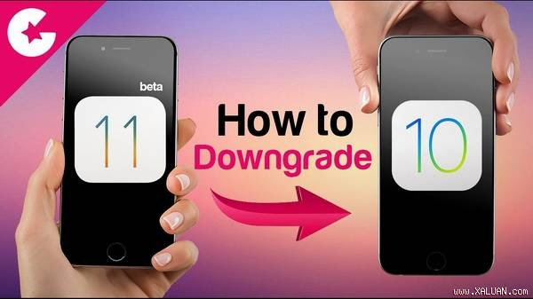 Cách hạ cấp từ iOS 11 beta xuống iOS 10