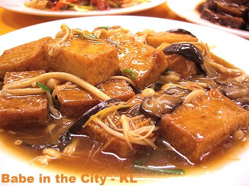 WP - tofu with mushrooms (RM16)