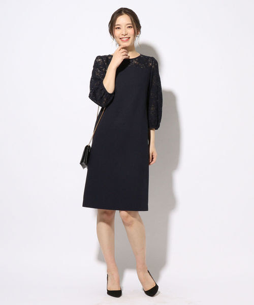 セール Ships ワンピース ドレス Troisiemechaco レースワンピース ワンピース Little Ships Little Black シップスリトルブラック のファッション