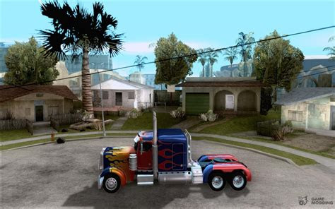truck optimus prime    gta san andreas