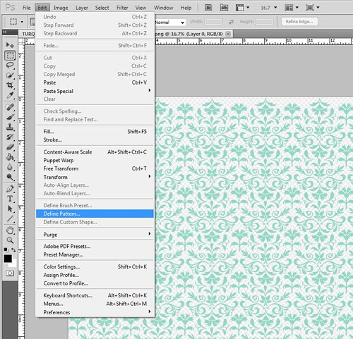 AVWFC 1) Create custom pattern. Hero Arts For You