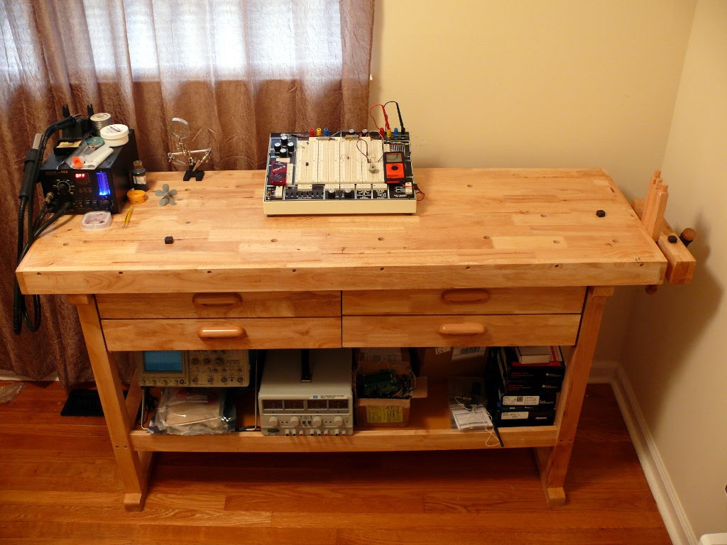 Building A Real Woodworker S Workbench 32 Steps With Pictures Instructables