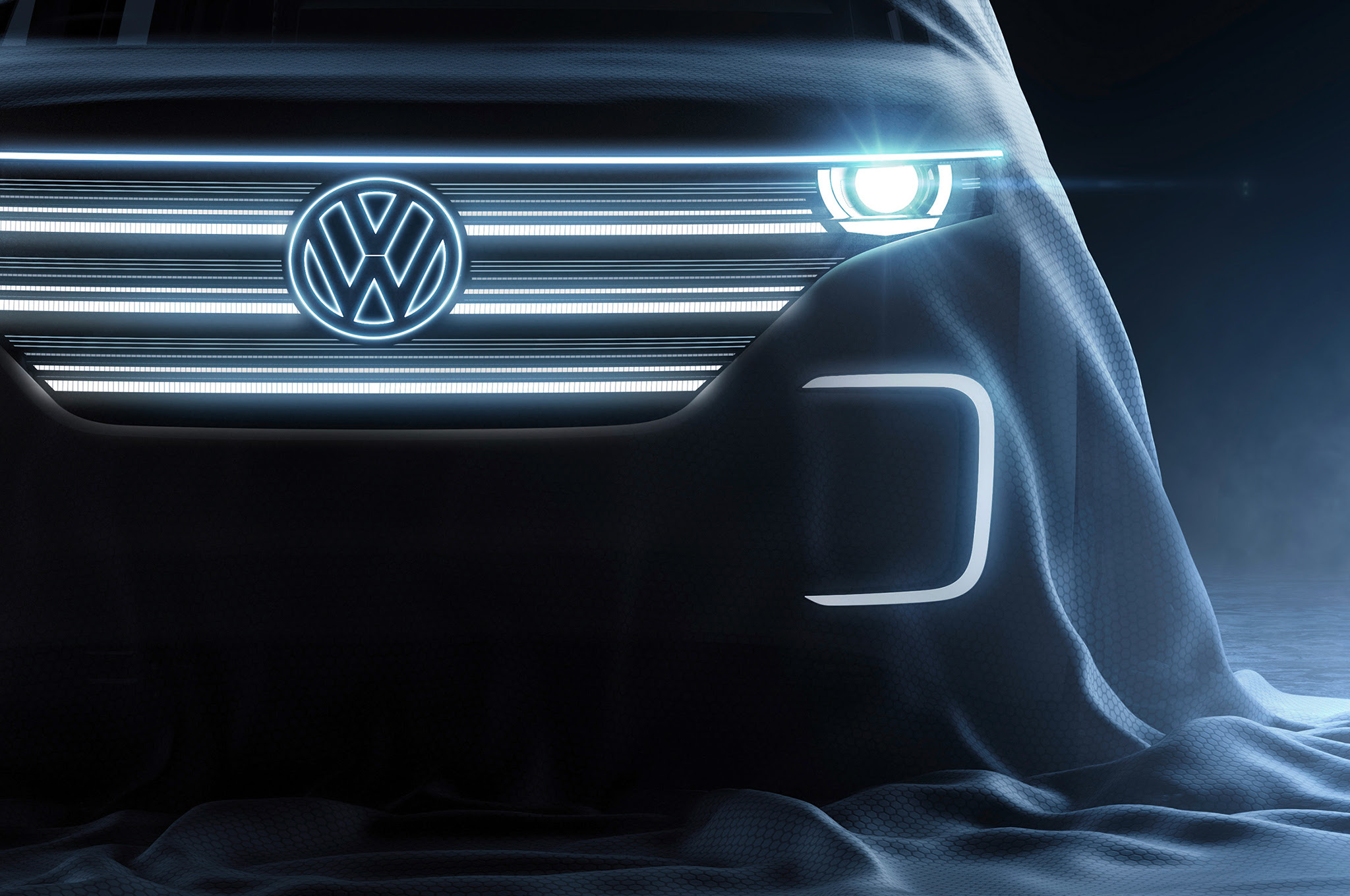 Volkswagen 2016 CES electric car teaser photo