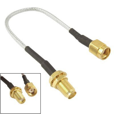 SMA Female to RP SMA M Antenna Connecting Cable Adapter
