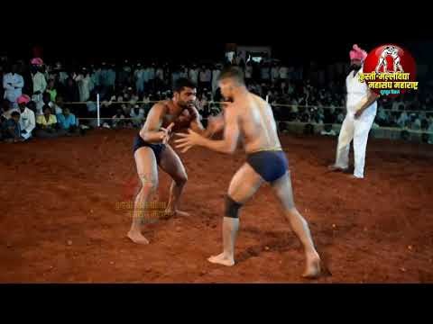 Rahul aware vs nitish kumar at visapur sangli | rahul win by akadi technique