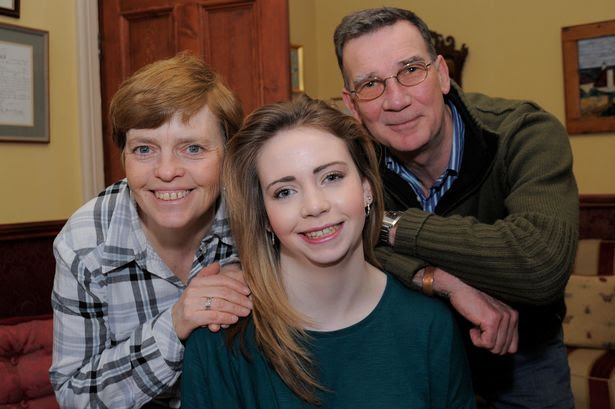 Morag with mum Mhairi & dad Peter