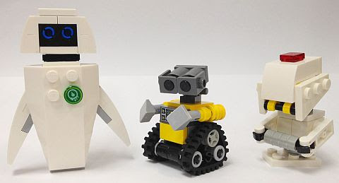 Build Your Own Lego Wall E Eve M O
