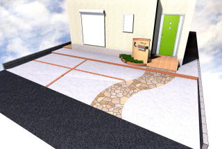 予算別外構エクステリアデザイン ５０万 １００万プラン 大興