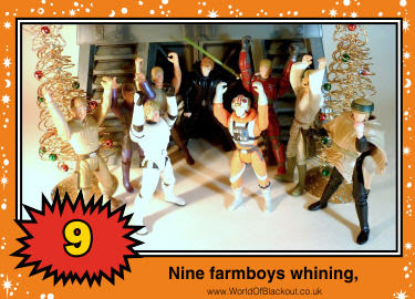 Nine farmboys whining ,