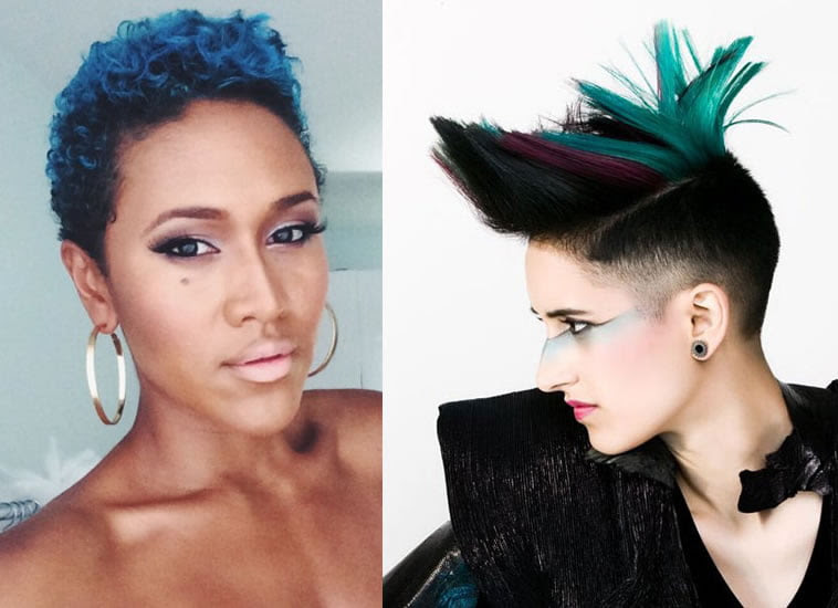 Short hair tutorial for spring hair colors & summer ...