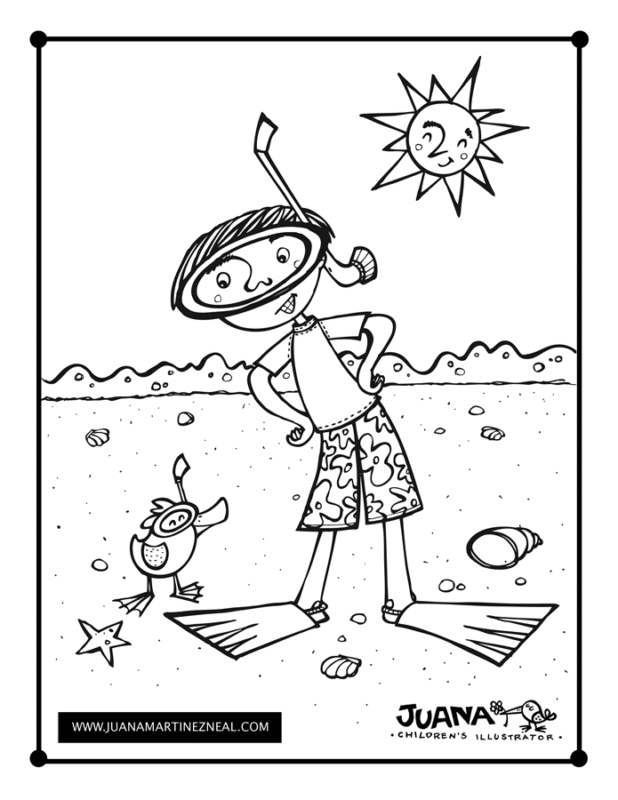 free free coloring pages summer camp download free clip art