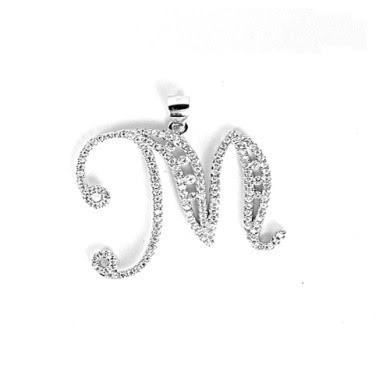 Dparis Liontin Huruf M - LTLHR0328M  DINOMARKET  Belanja 
